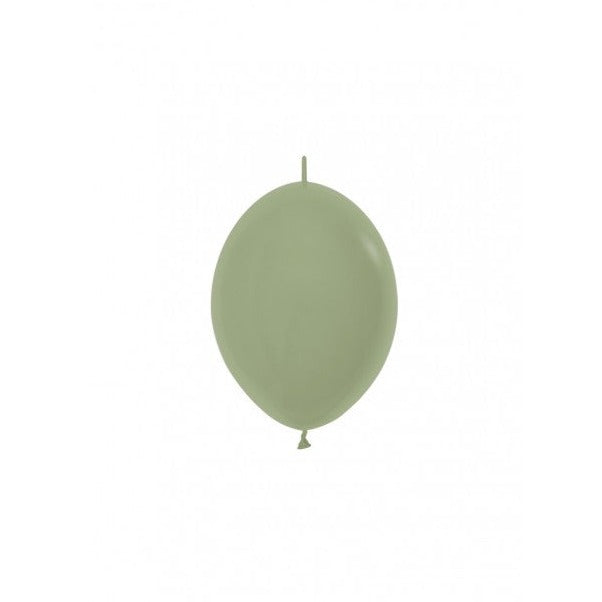 link ballonnen eucalyptus groen feest deco decoratie groen lente zomer herfst winter verjaardag