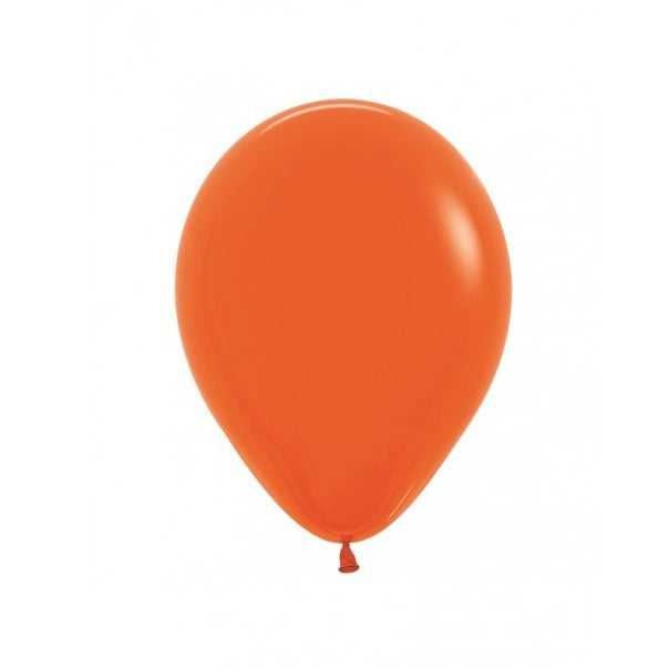 50 oranje ballonnen - 23cm