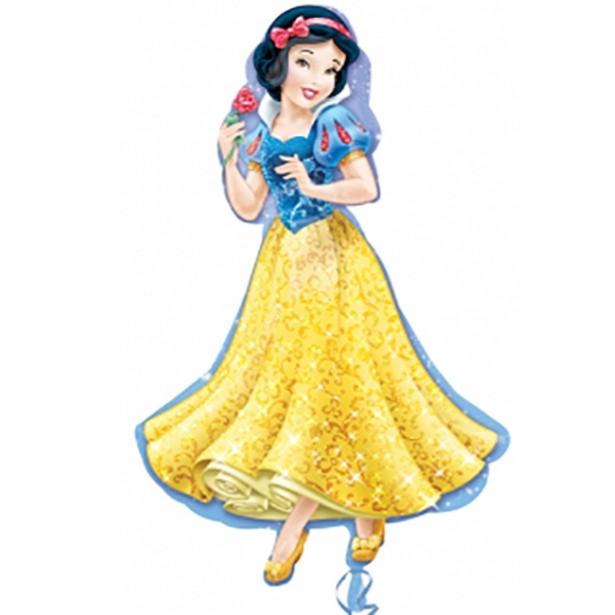 sneeuwwitje en de 7 zeven dwergen folieballon disney prinses