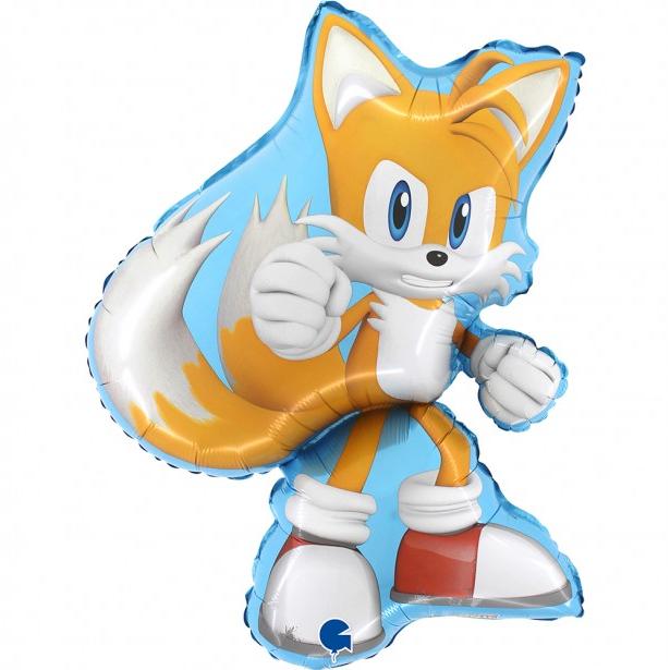 sonic tails folieballon ballon feest